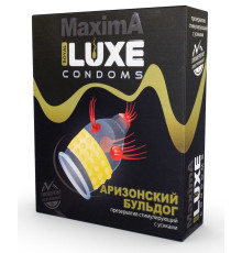 Презерватив LUXE Maxima  Аризонский Бульдог  - 1 шт.