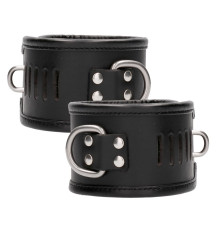 Черные поножи Restraint Ankle Cuff With Padlock