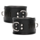 Черные поножи Restraint Ankle Cuff With Padlock