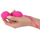 Розовые вагинальные шарики Silicone Love Balls