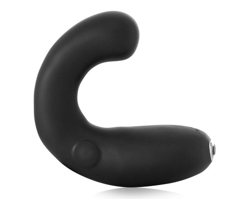 Черный гнущийся вибратор G-Kii G-Spot   Clitoral Vibrator - 23 см.