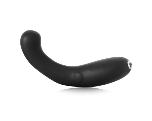 Черный гнущийся вибратор G-Kii G-Spot   Clitoral Vibrator - 23 см.