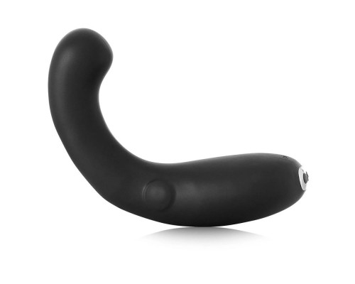 Черный гнущийся вибратор G-Kii G-Spot   Clitoral Vibrator - 23 см.