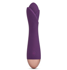 Фиолетовый вибратор Ooh La La Flower Vibrator - 18 см.
