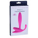 Розовый стимулятор простаты Beginner P-Spot Massager - 12 см.