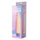 Телесный вибромассажёр Vibro Realistic Cock Dildo - 17,4 см.