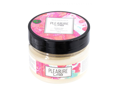Твердое массажное масло Pleasure Lab Delicate с ароматом пиона и пачули - 100 мл.
