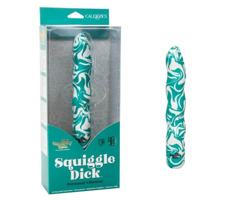 Волнообразный вибратор Squiggle Dick - 15,25 см.