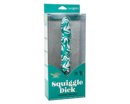 Волнообразный вибратор Squiggle Dick - 15,25 см.