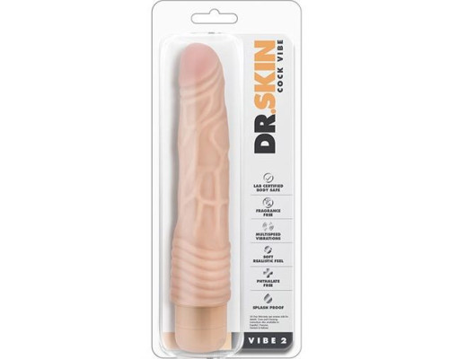 Телесный вибратор-реалистик Cock Vibe 2 - 22,8 см.