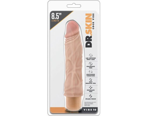 Телесный вибратор-реалистик Cock Vibe 10 - 21,6 см.