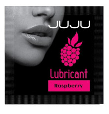Пробник съедобного лубриканта JUJU с ароматом малины - 3 мл.