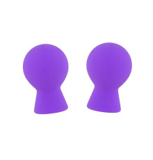 Фиолетовые присоски для груди LIT-UP NIPPLE SUCKERS SMALL PURPLE