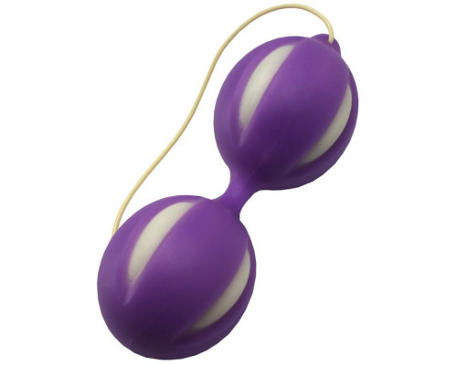 Фиолетовые вагинальные шарики
