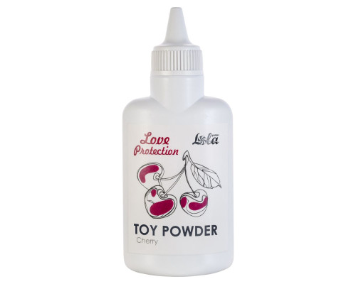 Пудра для игрушек Love Protection с ароматом вишни - 30 гр.
