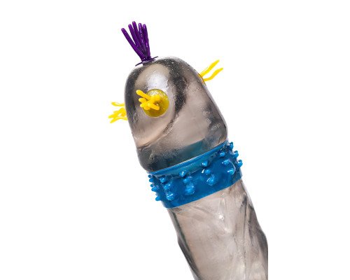 Черный стимулирующий презерватив «Африканский круиз» с ароматом банана - 1 шт.