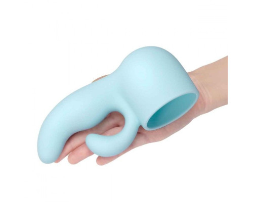 Голубая насадка Dual для вибратора Le Wand