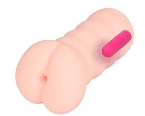 Телесный вибромастурбатор-анус Tong-ggo Auto