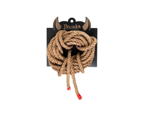 Джутовая веревка для шибари - 5 м.