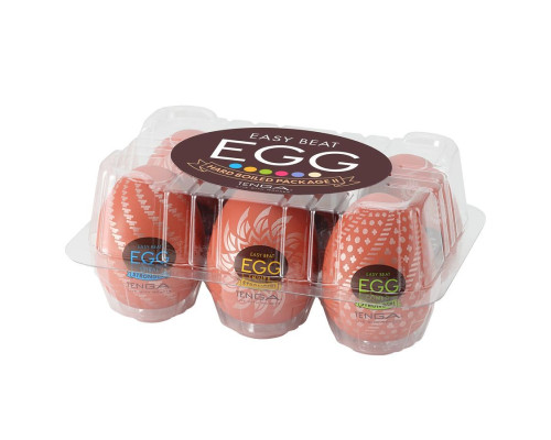 Набор из 6 мастурбаторов-яиц Tenga Egg Variety Pack V