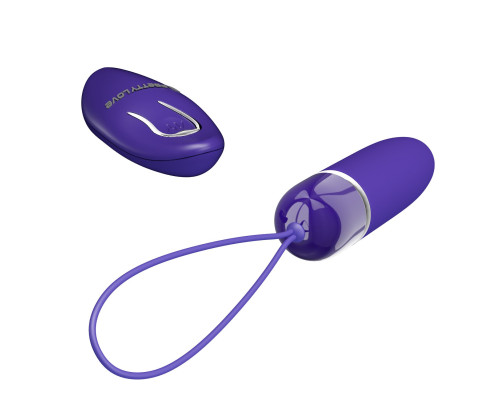 Фиолетовое виброяйцо с пультом ДУ Darlene-Youth