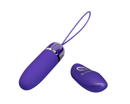 Фиолетовое виброяйцо с пультом ДУ Darlene-Youth