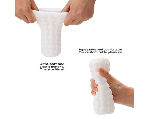 Белый мастурбатор Dorcel Cup Tight