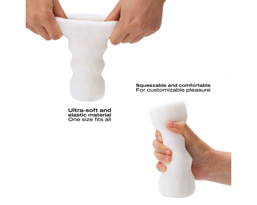 Белый мастурбатор Dorcel Cup Exotic