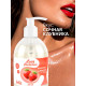Лубрикант на водной снове Love Protection Strawberry с ароматом клубники - 300 мл.