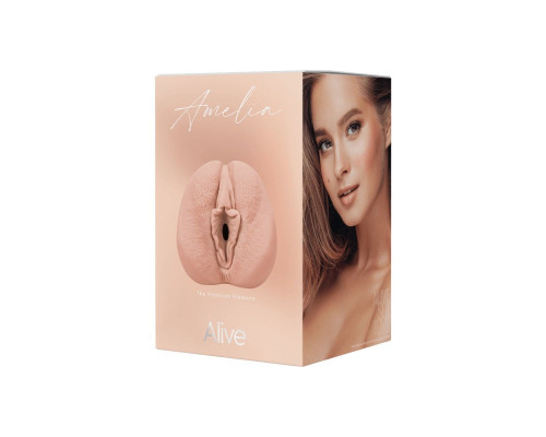 Реалистичный мастурбатор-вагина Amelia