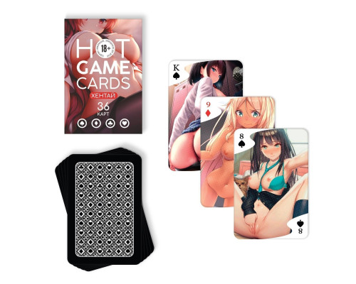 Игральные карты Hot Game Cards «Хентай»