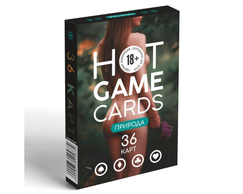 Игральные карты Hot Game Cards «Природа»