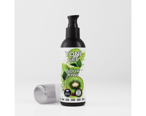 Лубрикант для орального секса SGAN со вкусом кислого киви - 100 мл.