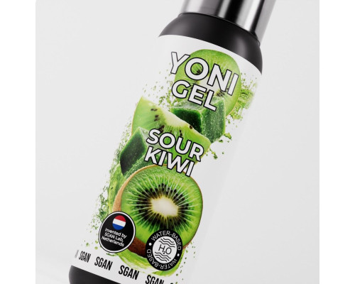 Лубрикант для орального секса SGAN со вкусом кислого киви - 100 мл.