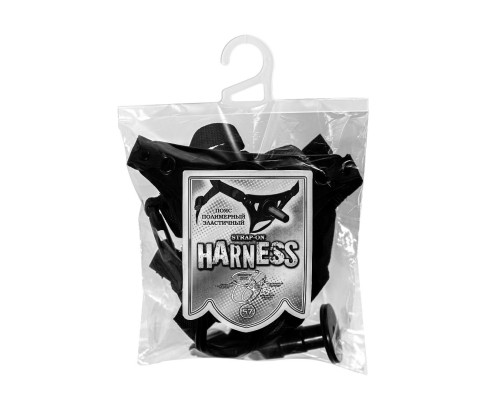 Черный пояс унисекс с коннектором