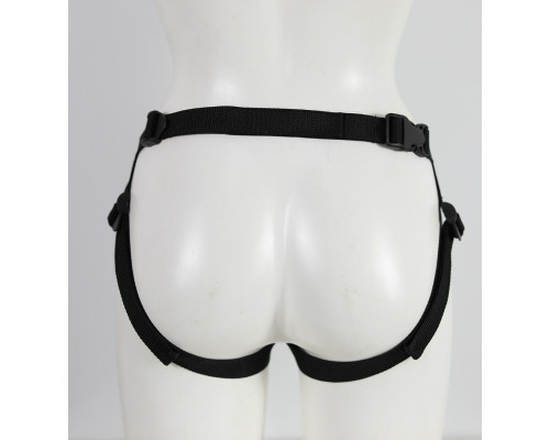 Красный пояс с двумя типами фиксации насадок