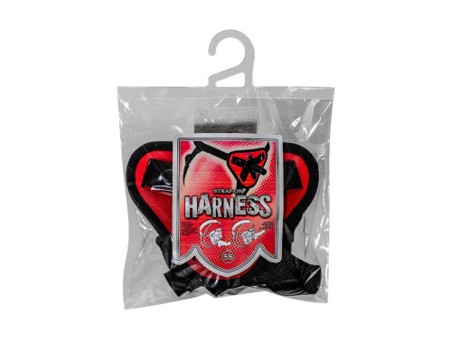 Красный пояс с двумя типами фиксации насадок