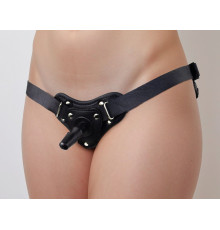 Женский пояс из эко-кожи с коннектором