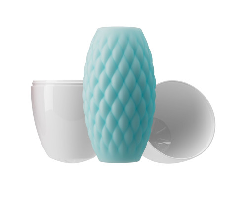 Голубой нереалистичный мастурбатор Athena