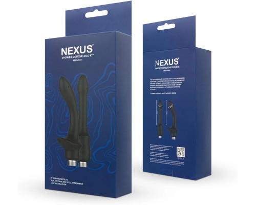 Набор из 2 насадок для анального душа Shower Douche Duo Kit Beginner