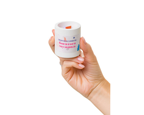 Ароматическая свеча «Богатый мужик»