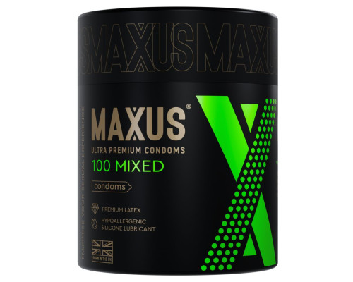 Презервативы MAXUS Mixed - 100 шт.