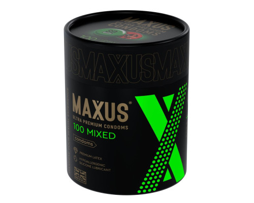 Презервативы MAXUS Mixed - 100 шт.