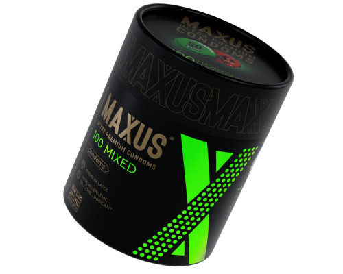 Презервативы MAXUS Mixed - 100 шт.