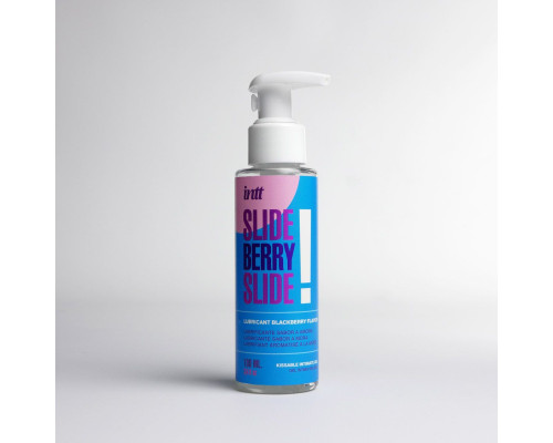 Увлажняющий гель с ароматом ежевики Slide Berry Slide - 100 мл.