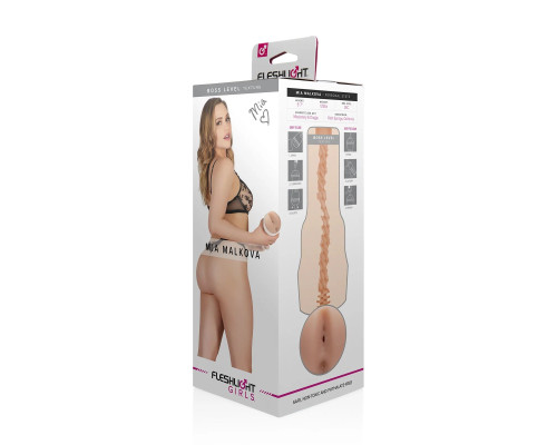 Телесный мастурбатор-анус Fleshlight Girls - Mia Malkova