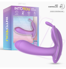 Сиреневый вибростимулятор Wingy для клитора и зоны G