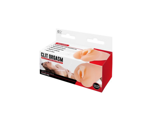 Телесный мастурбатор-вагина Realistic Masturbator With Stimulated Clit