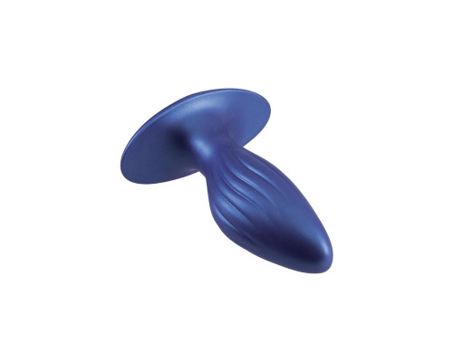 Синяя анальная пробка G Stuck Silicone Anal Plug - 12,5 см.