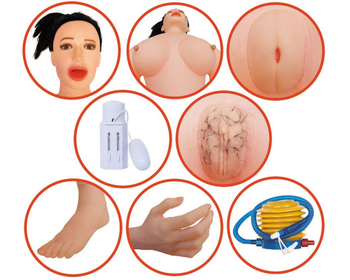 Надувная секс-кукла Angelina 3D